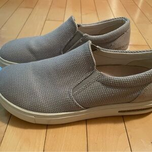 Birkenstock Gray Slip-On Loafers